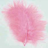 Marabou feather - ROSE 